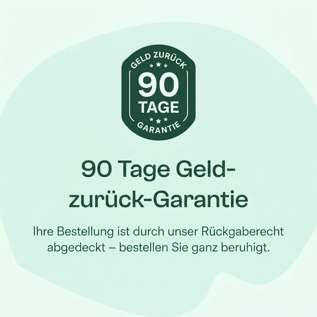 90 Tage Geld-zurück-Garantie