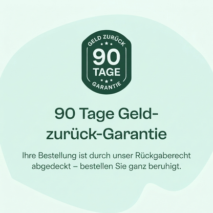 90 Tage Geld-zurück-Garantie